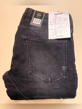 G-Star Rackam Men's Black Jeans(brand new)